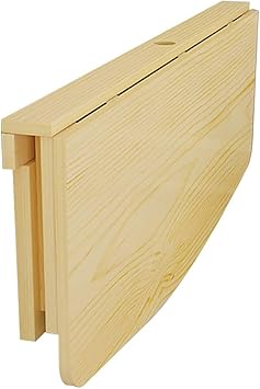 Amazon Com Mesa Plegable Pequena Escritorio De Madera Montado En