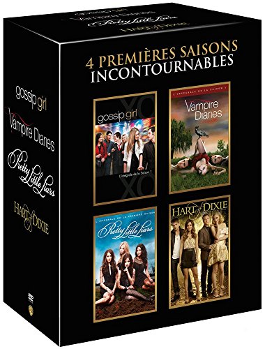 4 premières saisons incontournables : Gossip Girl + Vampire Diaries + Pretty Little Liars + Hart of Dixie - Pack