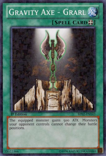 Yu-Gi-Oh! - Gravity Axe - Grarl (BP02-EN143) - Battle Pack 2: War of the Giants - 1st Edition - Mosaic Rare