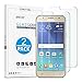 OMOTON Galaxy J5 Screen Protector (2015 Version) [2 Pack] - Tempered Glass Screen Protector for Samsung Galaxy J5 (2015) with [9H Hardness] [Crystal Clear] [No-Bubble]