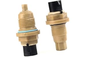 QSDJLM 04800878 04800879 A604 41TE 2Pcs Transmission Input Output Speed Sensor Replacement for Chrysle-r 200 Sebring Dodg-e