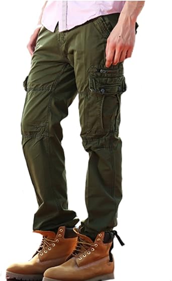 cotton twill cargo pants