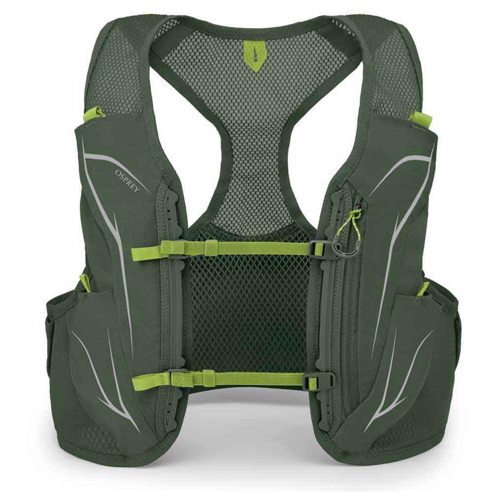 Osprey Duro Men's Hydration Vest, 0.5L, Seaweed Green/Limon, L