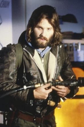 Kurt Russell Leather Jacket Holding Hose Bearded 11x17 Mini Poster At Amazon S Entertainment Collectibles Store