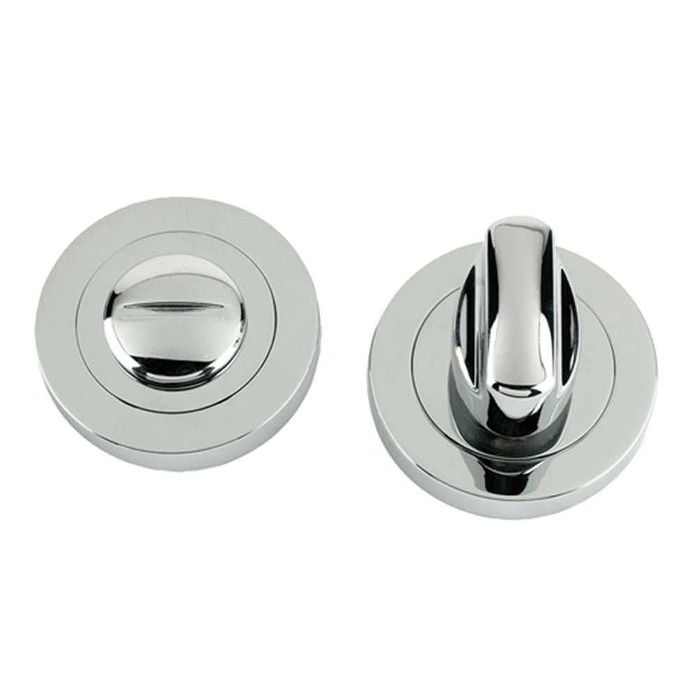Designer Zinc Thumbturn & Release Polished Chrome