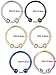 Blulu 16 Pieces 20 G Stainless Steel Nose Hoop Ring Non-piercing Nose Ring Lip Ring Ear Cuff Fake Septum Ring for Body Jewelry, 3 Styles (colorful)
