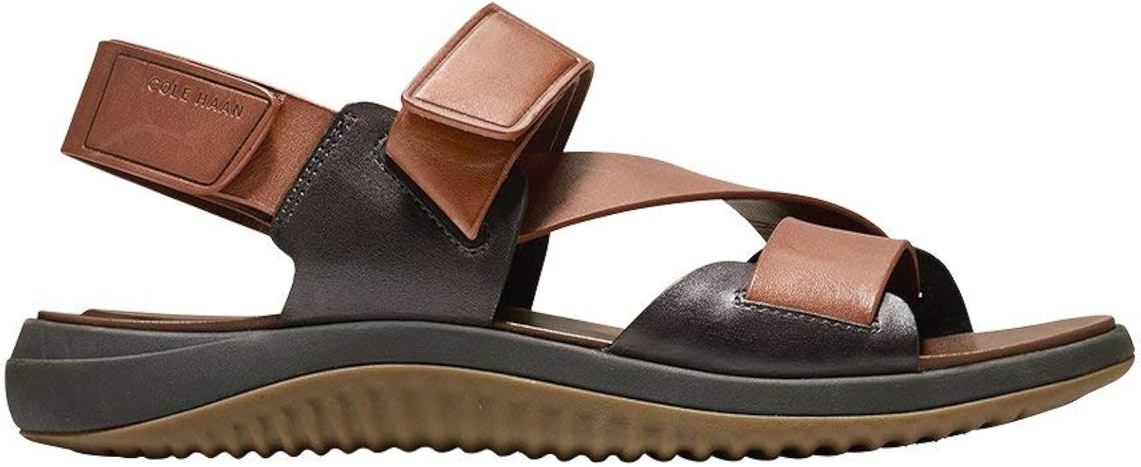 Cole Haan Men's 2.Zerogrand Multi Strap Sandal Brown Size: 8 UK: Amazon ...