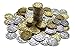 96 Metal Pirate Treasure Coins Zinc Replica Doubloon for Party Decorations or Birthday Favor Supplies