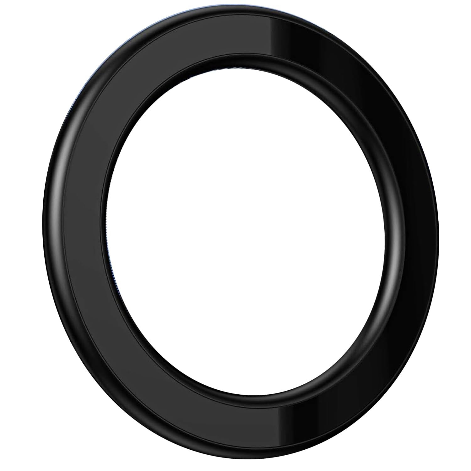 TENOC Magnetic Wall Mount, Magnet Ring Phone Holder, Hands-Free Mirror Shower Car Magnet Stand for All Cellphones, Black