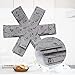 IHUIXINHE Pot & Pan Protectors, Set of 13, 3 Sizes - Large, Medium & Small, Luxury Divider Pads to Prevent Scratching, Separate and Protect Surfaces of Your Cookware