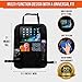 Ozziko Car Backseat Toy Organizers/Front Car Seat Protector for Kids (2 Pack). Back Seat Kick Mat To Protect Your Carseats From Shoe Marks And Damage. Storage Pockets, iPad and Tablet Holder