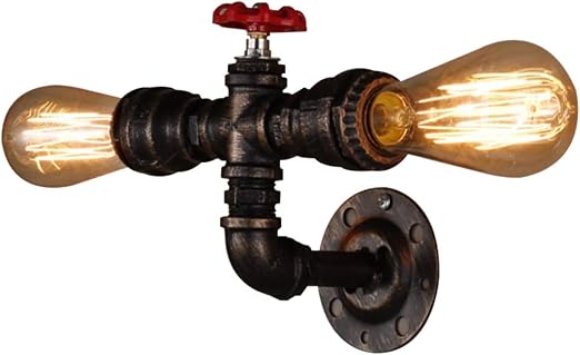 Xzante Lampara De Pared Vintage Lampara Industrial Apliques Retro