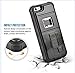 iPhone 6s Plus Case, ZVE Multifunctional Cigarette Lighter Cover for iPhone 6/6s Plus 5.5 Built-in Cigarette Lighter/Bottle Opener/Camera Stable Tripod/Shockproof Case (Black-iPhone 6 Plus 5.5)