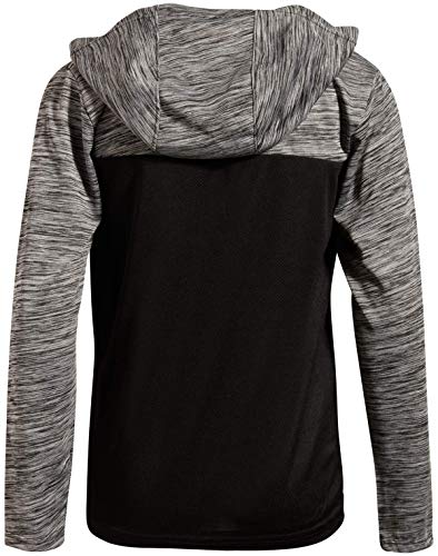 Hind Boys (4-Piece) Performance T-Shirt and Active Pant Sets (2 Full Sets) (Red/Grey with Hood, 5/6)' - Thumbnail 4
