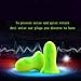 4 Pairs Sleeping Earplugs, DIXNGLE Comfortable Acoustic Earplugs with Storage box and Earpick, Noise Reducing Hearing Protection for Sleeping, Music, Shooting, Construction Work
