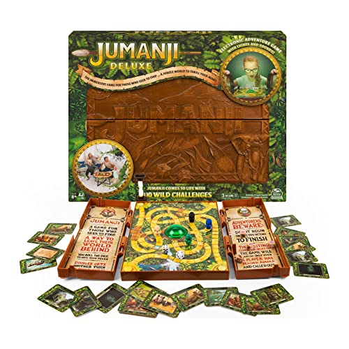 Spin Master Jumanji Deluxe Game Immersive Electronic Version Of The Classic Adventure Movie 