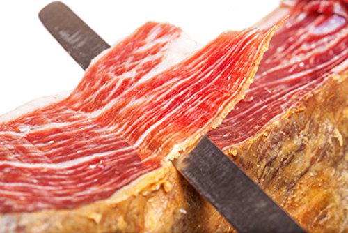 Iberico-Schinken - Pata-Negra Bellota Spanien, 850g Stück, 32 Monate Reifung, Freilandhaltung, Eichelschwein – Bild 4