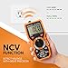 Multimeter AIDBUCKS PM18 Digital AC DC Voltage Current Resistance Tester True RMS 6000 Counts Non Contact Voltage Test Electrical Amp Ohm Volt Multi Tester Voltmeter Ammeter Ohmmeter with LCD Backlit