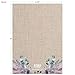 Rustic Burlap Invitations with Florals. 25 Lavender Envelopes and Fill in the Blank Invites for Bridal Showers, Baby Showers, Birthdays, Graduations, Christening, Baptism, Dinner Parties, Rehearsal Di