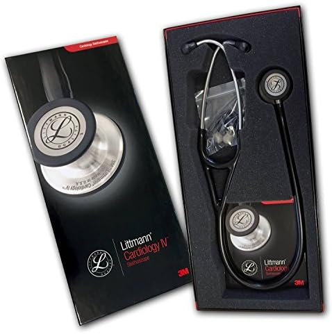 3m 6151 Cardiology IV Stethoscope - 22" Black Tubing