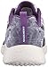 Skechers Sport Women's Burst Fashion Sneaker,White/Black/Purple,8.5 M US