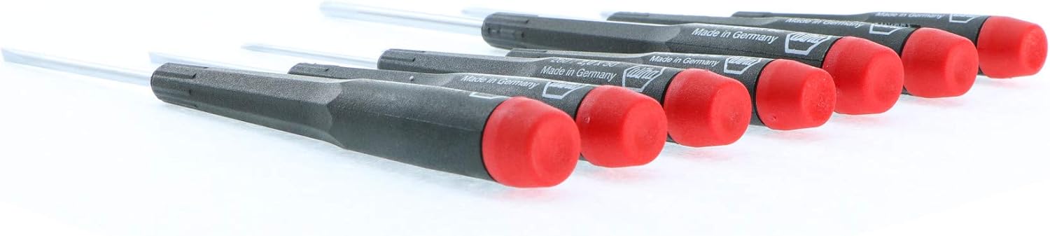 Wiha 26197 7 Piece Precision Slotted and Phillips Screwdriver Set - - 