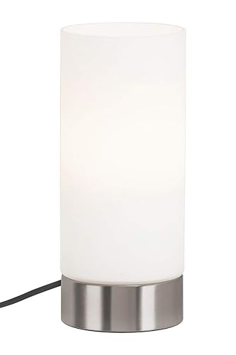 Briloner Leuchten Lampada Da Tavolo A Led Cavo Con Interruttore Da 16 M 40 W Matt Nickel