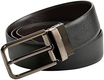 Mens Pin Buckle Belt Can Rotate The Buckle,Men's Belt Youth Casual Belt-A 120cm(47inch)