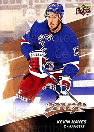 Amazon Com Ci Kevin Hayes Hockey Card 2017 18 Upper Deck Mvp 135 Kevin Hayes Collectibles Fine Art