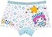 Antion Girl's 3-7T Modal 2 Cartoon Boyshorts Underwear(Pack Of 4) Size Extra Large