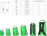 Unigear Dry Bag 40L Waterproof Roll Top with Phone Case & Strap view 3