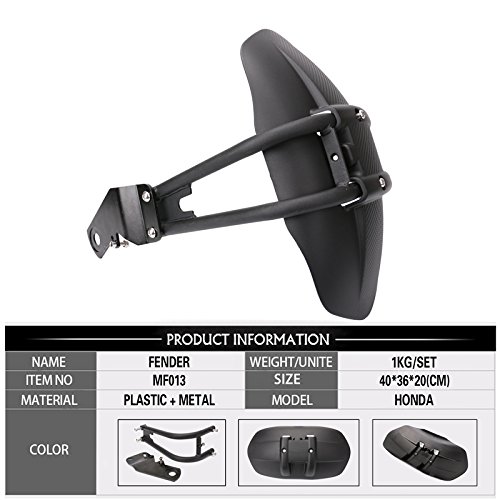 Motorcycle Accessories big size Rear Fender Mudguards For Honda NC700 CN750X CN750D NC750D CB1300 CB400