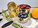 The Fitz Collection Modern Gold Measuring Cups Stainless Steel - Exquisite & Elegant, High End, Durable, Mirror Polished 4 piece set