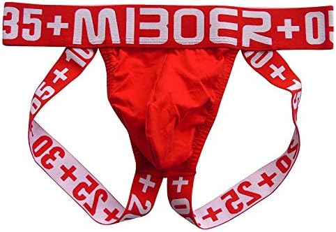 HuntDream Men's Cotton Underwear Comfy Pouch Jockstrap Supporter