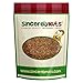 Sincerely Nuts Brown Flax Seed- (5 LB) Vegan, Kosher & Gluten-Free Food-Fiber-Rich Addition to Baked Goods, Salads & More-Plant-Powered Essential Fatty Acid-Add to Granola, Trail Mix, and Protein