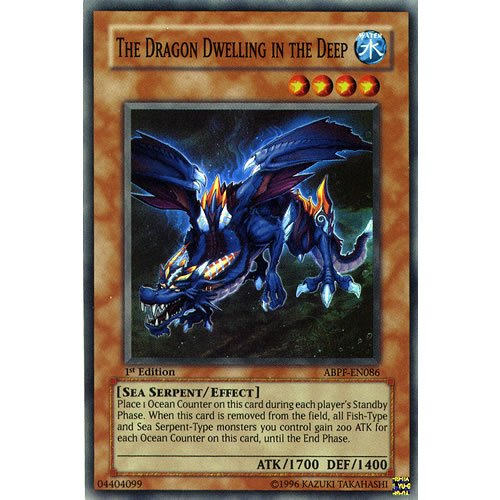 YuGiOh ABPFEN086 1st Ed The Dragon Dwelling in the Deep