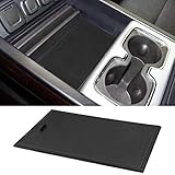 ROCCS Secret Compartment Cover Center Console Organizer Tray for 2014-2019 GMC Sierra 1500 2500HD 3500HD Denali Chevy Silverado Hidden Accessories