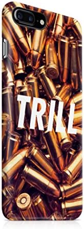 Trill Golden Bullets Protective Hard Plastic Shell Case Cover For iPhone 7 Plus