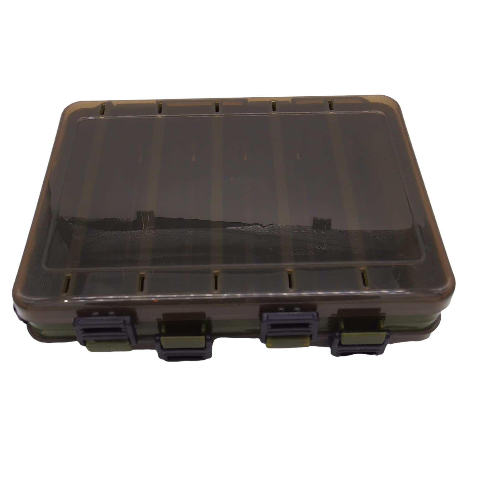 momolures - Reversible Lure case tackle box for Bass Pike Zander Cod fishing (MIDIUM)