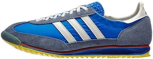 Amazon アディダス Adidas メンズ Sl 72 Vintage スニーカー 海外モデル エアーブルー ホワイト Air Blue Legacywhite Us12 30cm 並行輸入品 Adidas アディダス シューズ