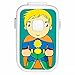 Smart Bedwetting Alarm for Deep Sleepers & Children with Interchangeable Stickers 8 Loud Tones Lights and Vibration; Full Featured Low Cost Bed wetting Enuresis Alarm to Permanently Stop Bed-wetting