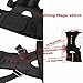 The Best Adjustable Back Posture Corrector & Clavicle Brace Support Back Bridge.Shoulder Alignment.Exercises and Correction Perfect Product For Men and Women (Black, M-Minium)