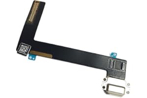 E-REPAIR Charging Port Connector Dock Flex Cable Replacment for Ipad Air 2 (White)