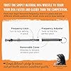 Dog-Whistle-to-Stop-Barking-by-Simply-Natural--Ultrasonic-Copper-Core-Dog-Whistles-for-Recall-Tricks-and-to-Stop-Barking-with-a-49cm-Lanyard-for-Dog-Whistle ππππππ ππππ Dog Whistles for Recall, Adjustable Frequency Silent Dog Whistle, BONUS 50cm Strap, Ultrasonic Copper Coreβ¦