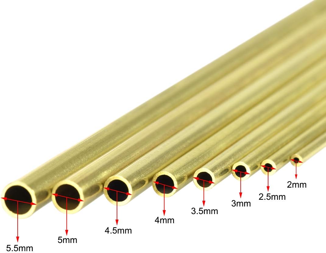 sourcing map Brass Tube - Image 4
