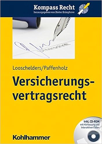 Amazoncom Versicherungsvertragsrecht Kompass Recht - 