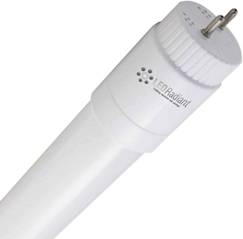 18W 4ft LED T8 Tube light 2200Lm 5000K Frosted Lens 2 End Connection IP40 UL All PC