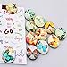 12 Pack Butterfly Pattern Fridge Magnets - Perfect Refrigerator, Office & Whiteboard Magnets - 1.38in Diameter