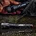 Tac9er Rechargeable Tactical Flashlight CREE XM-L2 U3 LED Super Bright 900 Lumen Light Torch 18650 Battery & USB Cable, 5 Mode Lighting for Personal Protection, Emergency, Roadside Kit, Backpacking