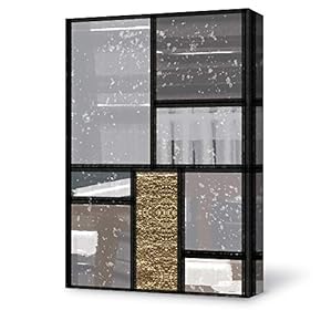 Canvas Wall Art for Living Room,Bedroom Home Artwork Marble Texture Painting Ready to Hang - 12x18 inches